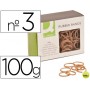 GOMILLAS ELASTICAS Q-CONNECT 100 GR NUMERO 3
