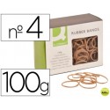 GOMILLAS ELASTICAS Q-CONNECT 100 GR NUMERO 4