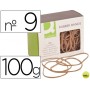 GOMILLAS ELASTICAS Q-CONNECT 100 GR NUMERO 9