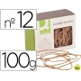 GOMILLAS ELASTICAS Q-CONNECT 100 GR NUMERO 12