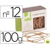 GOMILLAS ELASTICAS Q-CONNECT 100 GR NUMERO 12