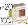GOMILLAS ELASTICAS Q-CONNECT 100 GR NUMERO 20