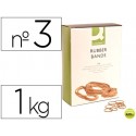 GOMILLAS ELASTICAS Q-CONNECT 1000 GR NUMERO 3