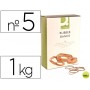 GOMILLAS ELASTICAS Q-CONNECT 1000 GR NUMERO 5