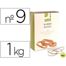 GOMILLAS ELASTICAS Q-CONNECT 1000 GR NUMERO 9