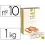 GOMILLAS ELASTICAS Q-CONNECT 1000 GR NUMERO 10