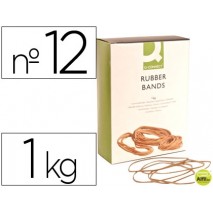 GOMILLAS ELASTICAS Q-CONNECT 1000 GR NUMERO 12