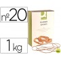 GOMILLAS ELASTICAS Q-CONNECT 1000 GR NUMERO 20