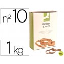 BANDAS ELASTICAS Q-CONNECT 1000 GR 100 X 9 MM NUMERO 10
