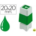 SELLO AUTOMATICO BROTHER 20MMX20 MM VERDE