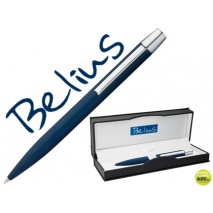 BOLIGRAFO BELIUS BERNA AZUL EN ESTUCHE