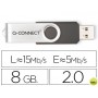 MEMORIA USB Q-CONNECT FLASH 8 GB 2.0
