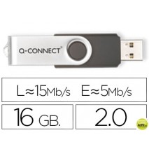 MEMORIA USB Q-CONNECT FLASH 16 GB 2.0