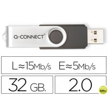 MEMORIA USB Q-CONNECT FLASH 32 GB 2.0