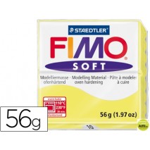 PASTA STAEDTLER FIMO SOFT 56 GR COLOR AMARILLO LIMON