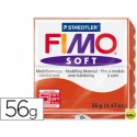PASTA STAEDTLER FIMO SOFT 56 GR COLOR ROJO INDIAN