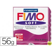 PASTA STAEDTLER FIMO SOFT 56 GR COLOR PURPURA