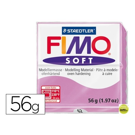 PASTA STAEDTLER FIMO SOFT 56 GR COLOR VIOLETA CLARO