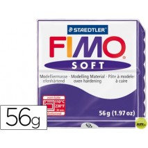 PASTA STAEDTLER FIMO SOFT 56 GR COLOR VIOLETA OSCURO