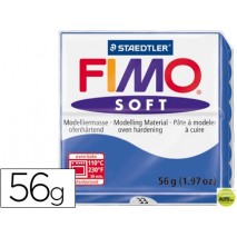 PASTA STAEDTLER FIMO SOFT 56 GR COLOR AZUL BRILLANTE