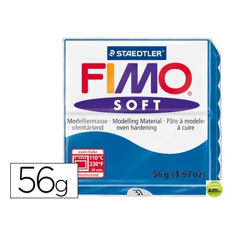 PASTA STAEDTLER FIMO SOFT 56 GR COLOR AZUL