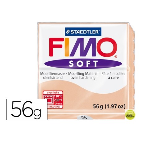 PASTA STAEDTLER FIMO SOFT 56 GR COLOR CARNE
