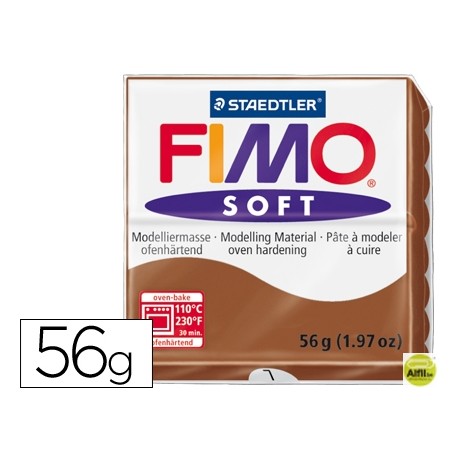 PASTA STAEDTLER FIMO SOFT 56 GR COLOR TIERRA