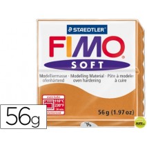 PASTA STAEDTLER FIMO SOFT 56 GR COLOR COGÔAC