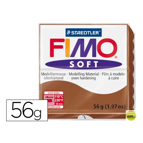 PASTA STAEDTLER FIMO SOFT 56 GR COLOR CARAMELO