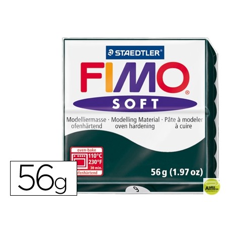 PASTA STAEDTLER FIMO SOFT 56 GR COLOR NEGRO