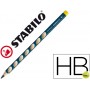 LAPICES DE GRAFITO STABILO EASYGRAPH ERGONOMICO PARA ZURDOS MINAS HB