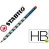 LAPICES DE GRAFITO STABILO EASYGRAPH ERGONOMICO PARA DIESTROS MINAS HB