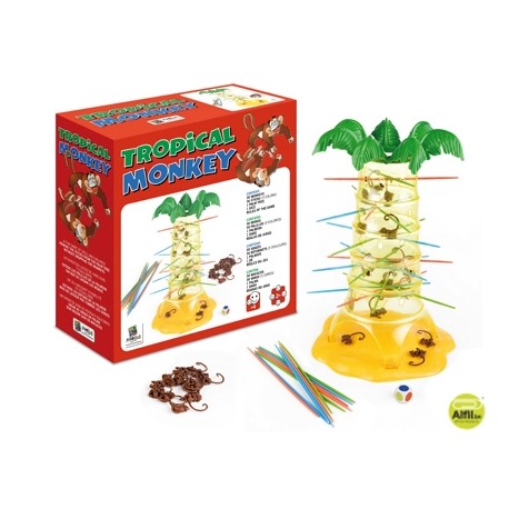 JUEGO DE MESA TROPICAL MONKEY