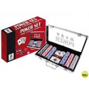 JUEGO DE MESA MALETIN ALUMINIO POKER 300 FICHAS
