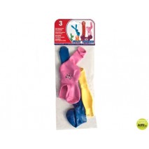 GLOBOS DE FIGURAS GIGANTES BOLSA DE 3