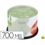 CD-R Q-CONNECT CAPACIDAD 700MBDURACION 80MIN VELOCIDAD 52X BOTE DE 50 UNIDADES