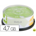 DVD-R Q-CONNECT CAPACIDAD 4,7GB DURACION 120MIN VELOCIDAD 16X