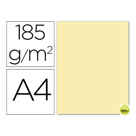 CARTULINA GUARRO DIN-A4 CREMA 185 GR