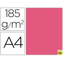 CARTULINA GUARRO DIN-A4 FUCSIA 185 GR