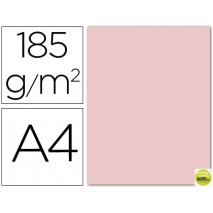 CARTULINA GUARRO DIN-A4 ROSA 185 GR
