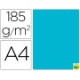 CARTULINA GUARRO DIN-A4 AZUL TURQUESA 185 GR