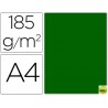 CARTULINA GUARRO DIN-A4 VERDE BILLAR 185 GR