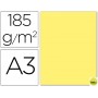 CARTULINA GUARRO DIN-A3 AMARILLO 185GRS.