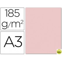 CARTULINA GUARRO DIN-A3 ROSA 185GRS.