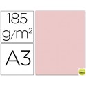 CARTULINA GUARRO DIN-A3 ROSA 185GRS.