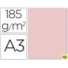 CARTULINA GUARRO DIN-A3 ROSA 185GRS.