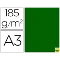 CARTULINA GUARRO DIN-A3 VERDE BILLAR 185GRS.