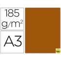 CARTULINA GUARRO DIN-A3 MARRON CHOCOLATE 185GRS.