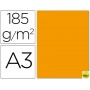 CARTULINA GUARRO DIN-A3 MANDARINA185GRS.