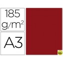 CARTULINA GUARRO DIN-A3 GRANATE 185GRS.